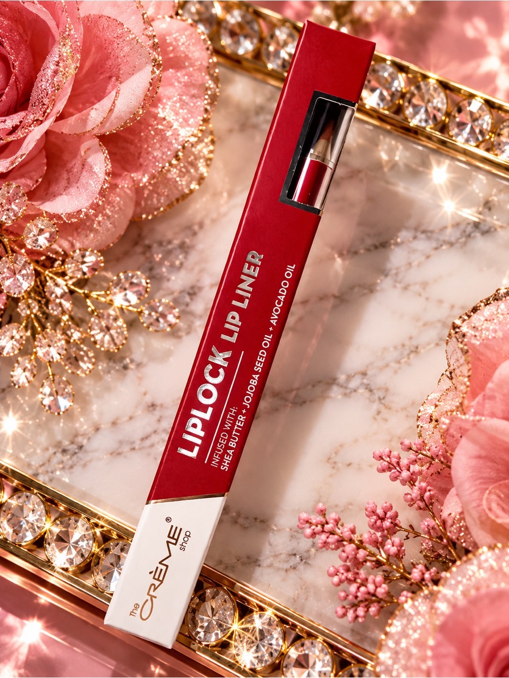 The Crème Shop LipLock Lip Liner - Roses Are